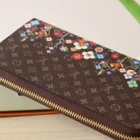 $85.00 USD Louis Vuitton AAA Quality Wallets #1343318