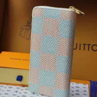 $85.00 USD Louis Vuitton AAA Quality Wallets #1343326