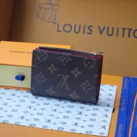 $68.00 USD Louis Vuitton AAA Quality Card Case In Red #1343346