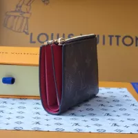 $68.00 USD Louis Vuitton AAA Quality Card Case In Red #1343346