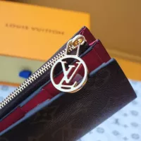 $68.00 USD Louis Vuitton AAA Quality Card Case In Red #1343346