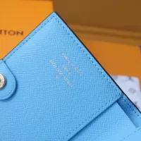 $68.00 USD Louis Vuitton AAA Quality Card Case In Blue #1343349