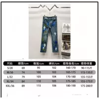 $60.00 USD Chrome Hearts Jeans For Men #1343543
