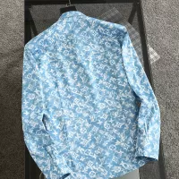 $38.00 USD Louis Vuitton LV Shirts Long Sleeved For Men #1343569