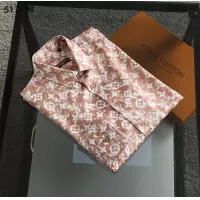 $38.00 USD Louis Vuitton LV Shirts Long Sleeved For Men #1343570