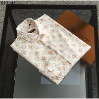 $38.00 USD Louis Vuitton LV Shirts Long Sleeved For Men #1343575