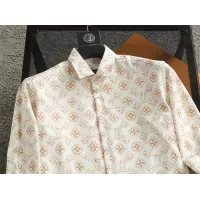 $38.00 USD Louis Vuitton LV Shirts Long Sleeved For Men #1343575