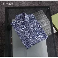 $52.00 USD Christian Dior Shirts Long Sleeved For Men #1343585