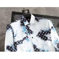 $52.00 USD Louis Vuitton LV Shirts Long Sleeved For Men #1343589