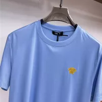 $92.00 USD Versace T-Shirts Short Sleeved For Men #1343856