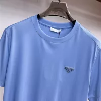 $92.00 USD Prada T-Shirts Short Sleeved For Men #1343861