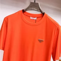$92.00 USD Prada T-Shirts Short Sleeved For Men #1343862