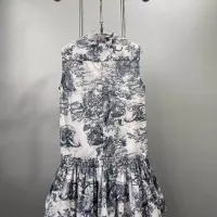 $102.00 USD Christian Dior Dresses Sleeveless For Women #1343996