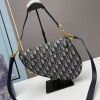 $82.00 USD Christian Dior AAA Quality Messenger Bags In Navy For Women #1344701
