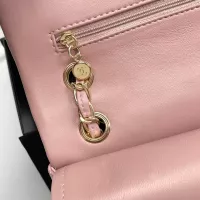 $80.00 USD Chanel AAA Quality Messenger Bags In Gold For Women #1345915