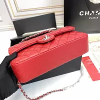 $80.00 USD Chanel AAA Quality Messenger Bags In Silver For Women #1345924
