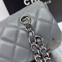 $98.00 USD Chanel AAA Quality Shoulder Bags In Silver For Women #1345960