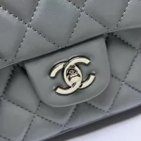 $98.00 USD Chanel AAA Quality Shoulder Bags In Silver For Women #1345960