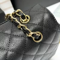 $98.00 USD Chanel AAA Quality Shoulder Bags In Gold For Women #1345970