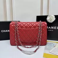$98.00 USD Chanel AAA Quality Shoulder Bags In Silver For Women #1345975