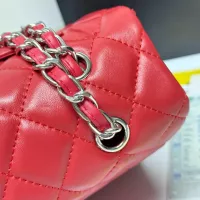 $98.00 USD Chanel AAA Quality Shoulder Bags In Silver For Women #1345975