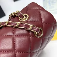 $98.00 USD Chanel AAA Quality Shoulder Bags In Gold For Women #1345977
