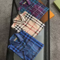 $38.00 USD Burberry Shirts Short Sleeved For Men #1346600
