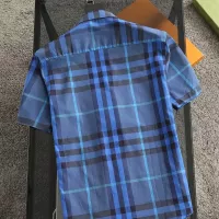 $38.00 USD Burberry Shirts Short Sleeved For Men #1346602