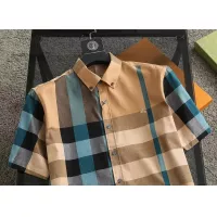 $36.00 USD Burberry Shirts Short Sleeved For Men #1346615