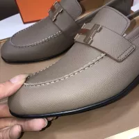$100.00 USD Hermes Leather Shoes For Men #1347443
