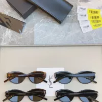 $56.00 USD Yves Saint Laurent YSL AAA Quality Sunglasses In Gold #1352811