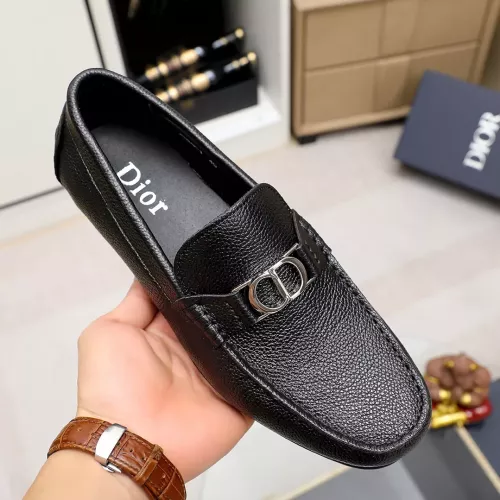 Replica Christian Dior Leather Shoes For Men #1355796 $72.00 USD for Wholesale