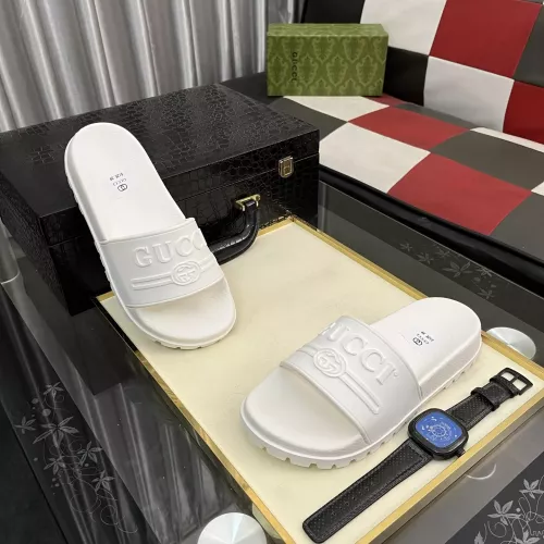 Replica Gucci Slippers For Men #1355969 $52.00 USD for Wholesale