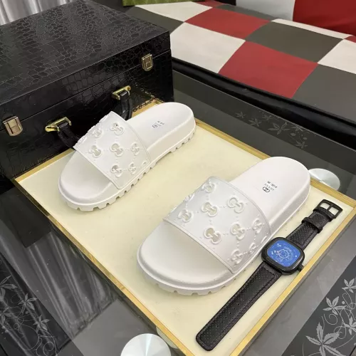 Replica Gucci Slippers For Men #1355980 $52.00 USD for Wholesale