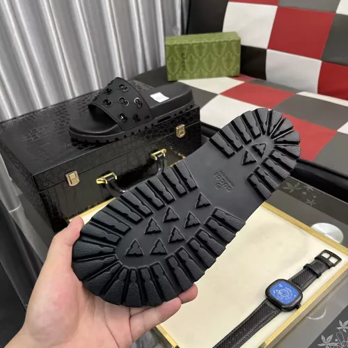 Replica Gucci Slippers For Men #1355981 $52.00 USD for Wholesale