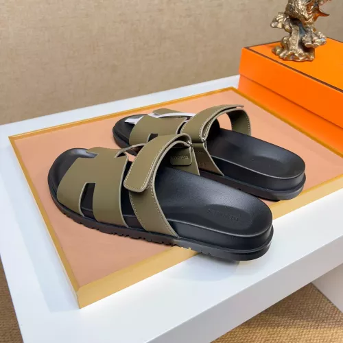Replica Hermes Slippers For Women #1356872 $56.00 USD for Wholesale