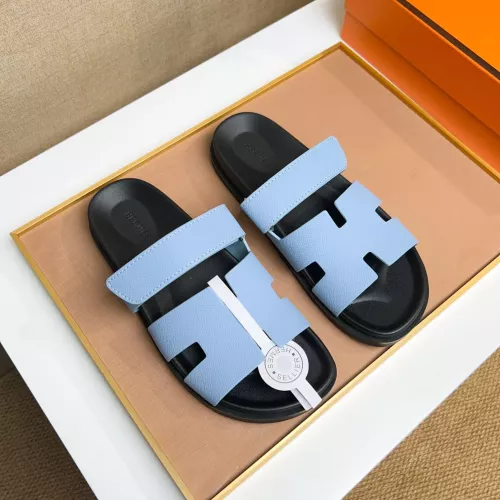 Replica Hermes Slippers For Men #1356887 $56.00 USD for Wholesale