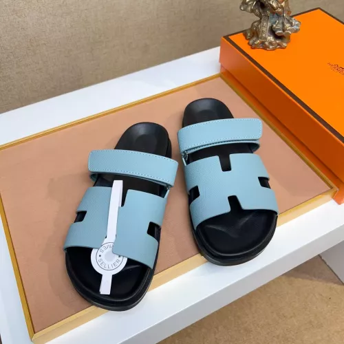 Replica Hermes Slippers For Men #1356889 $56.00 USD for Wholesale