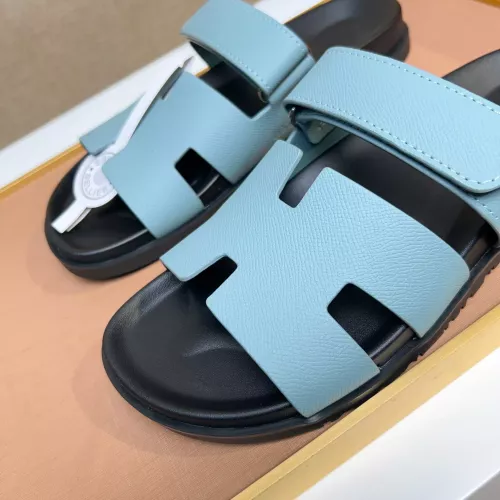 Replica Hermes Slippers For Men #1356889 $56.00 USD for Wholesale