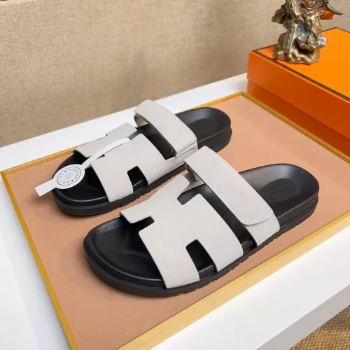 Hermes Slippers For Men #1356916 $56.00 USD, Wholesale Replica Hermes Slippers