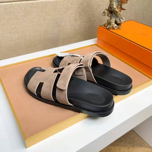 Replica Hermes Slippers For Women #1356921 $56.00 USD for Wholesale