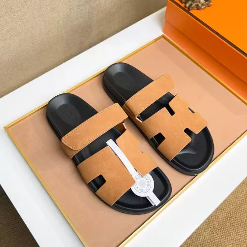 Replica Hermes Slippers For Women #1356927 $56.00 USD for Wholesale