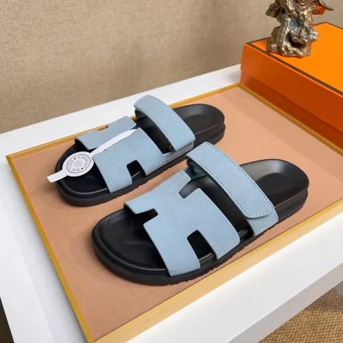 Hermes Slippers For Men #1356933 $56.00 USD, Wholesale Replica Hermes Slippers