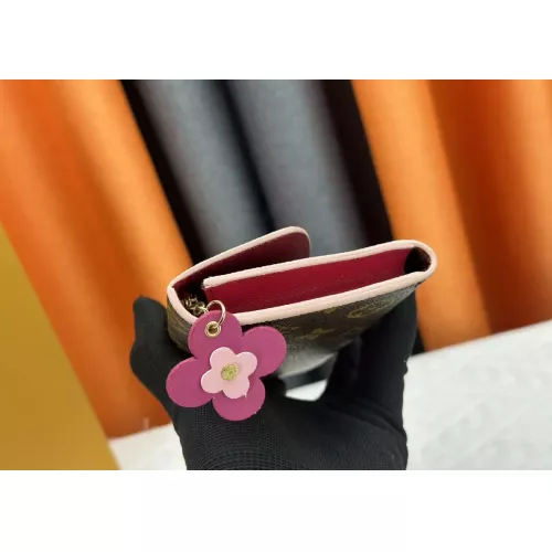 Replica Louis Vuitton LV Wallets In Rose Red For Women #1357627 $42.00 USD for Wholesale
