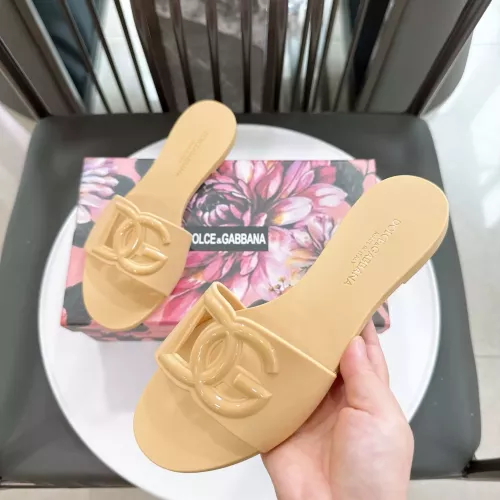 Replica Dolce & Gabbana D&G Slippers For Women #1357684 $52.00 USD for Wholesale