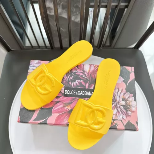 Replica Dolce & Gabbana D&G Slippers For Women #1357685 $52.00 USD for Wholesale