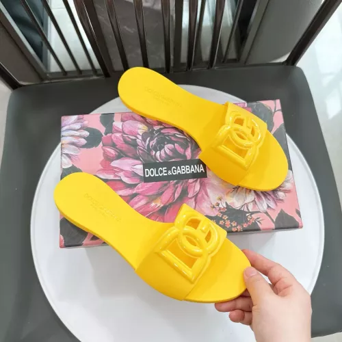 Replica Dolce & Gabbana D&G Slippers For Women #1357685 $52.00 USD for Wholesale