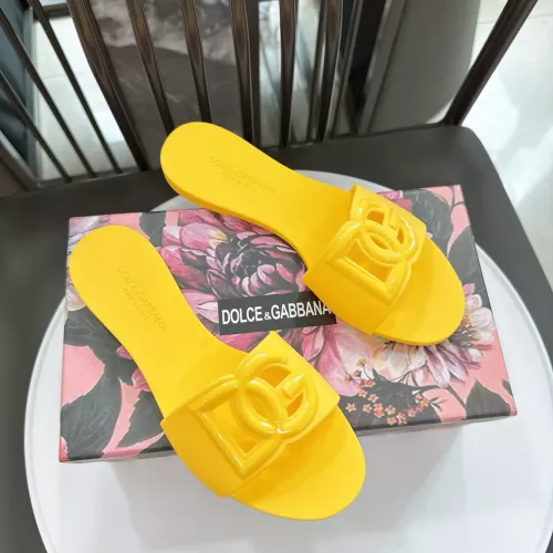Replica Dolce & Gabbana D&G Slippers For Women #1357685 $52.00 USD for Wholesale