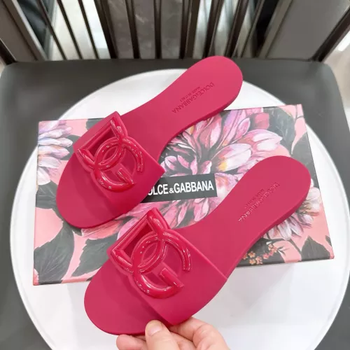 Replica Dolce & Gabbana D&G Slippers For Women #1357687 $52.00 USD for Wholesale