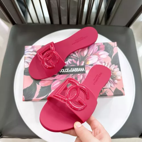Replica Dolce & Gabbana D&G Slippers For Women #1357687 $52.00 USD for Wholesale